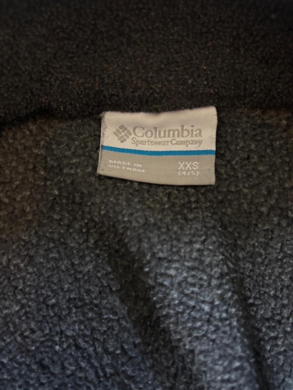 Columbia Kids Charcoal Gray Full-Zip Fleece Jacket - Picture 4 of 5